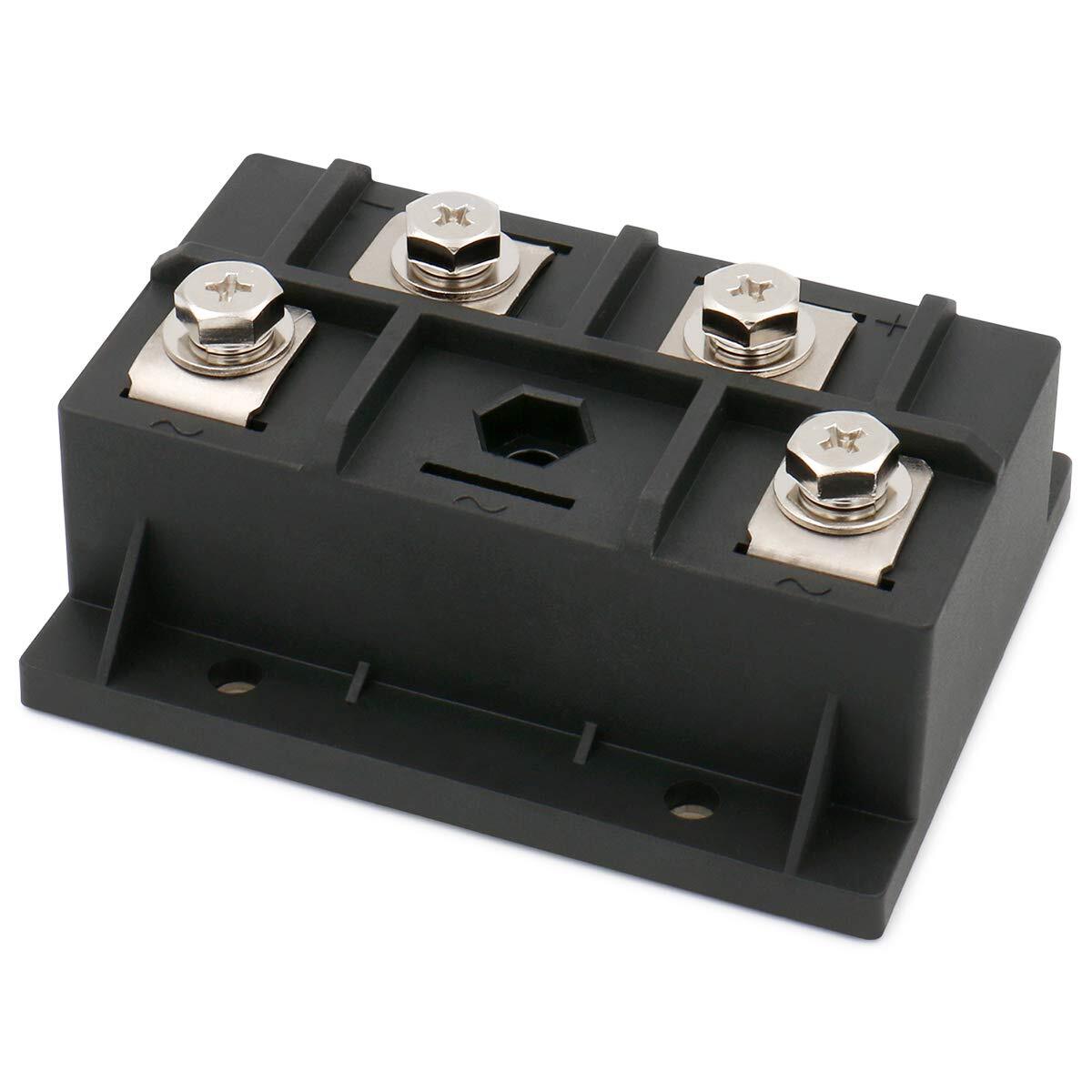Baomain Bridge Rectifier 200A 1600V Full Wave Diode Module Single-Phase MDQ-200A