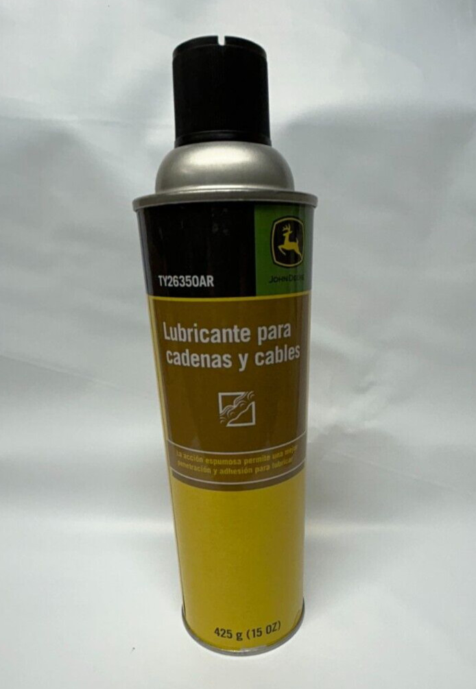 1 can- John Deere Chain and Cable Lubricant #TY26350