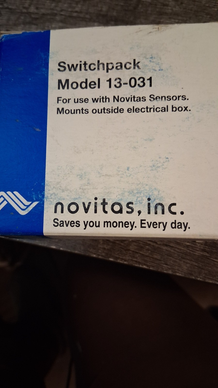 Novitas Switchpack Model 13-031 Class 2 Power Supply