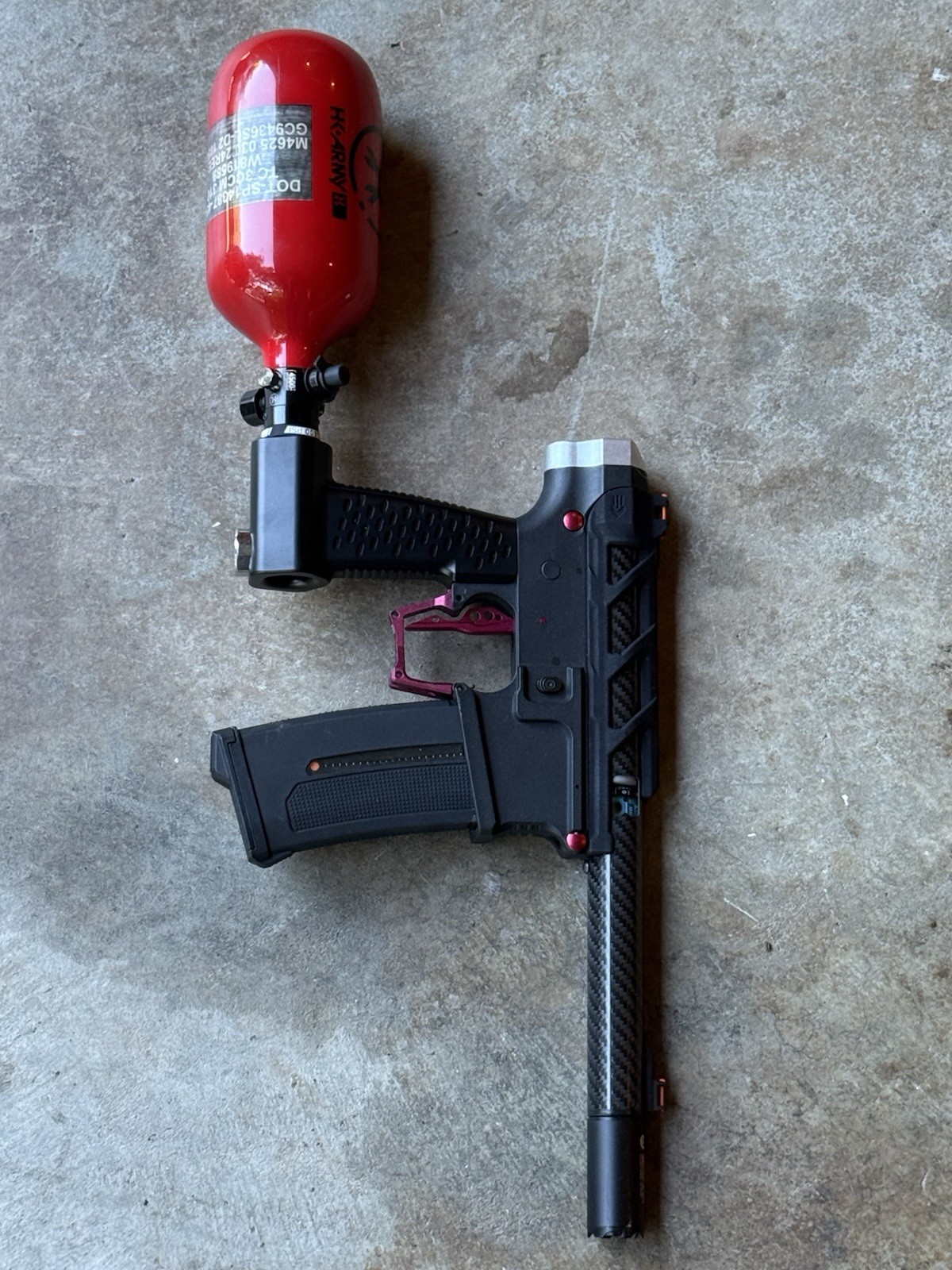 Custom Airsoft AEX G&G “Widow” Speedsoft Build