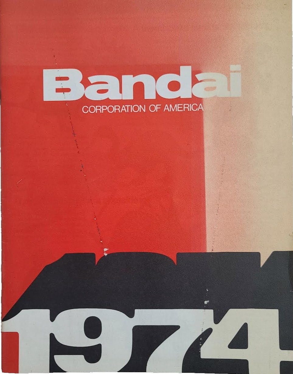 Vtg Bandai Corporation of America 1974 Catalog Booklet Brochure 1970s