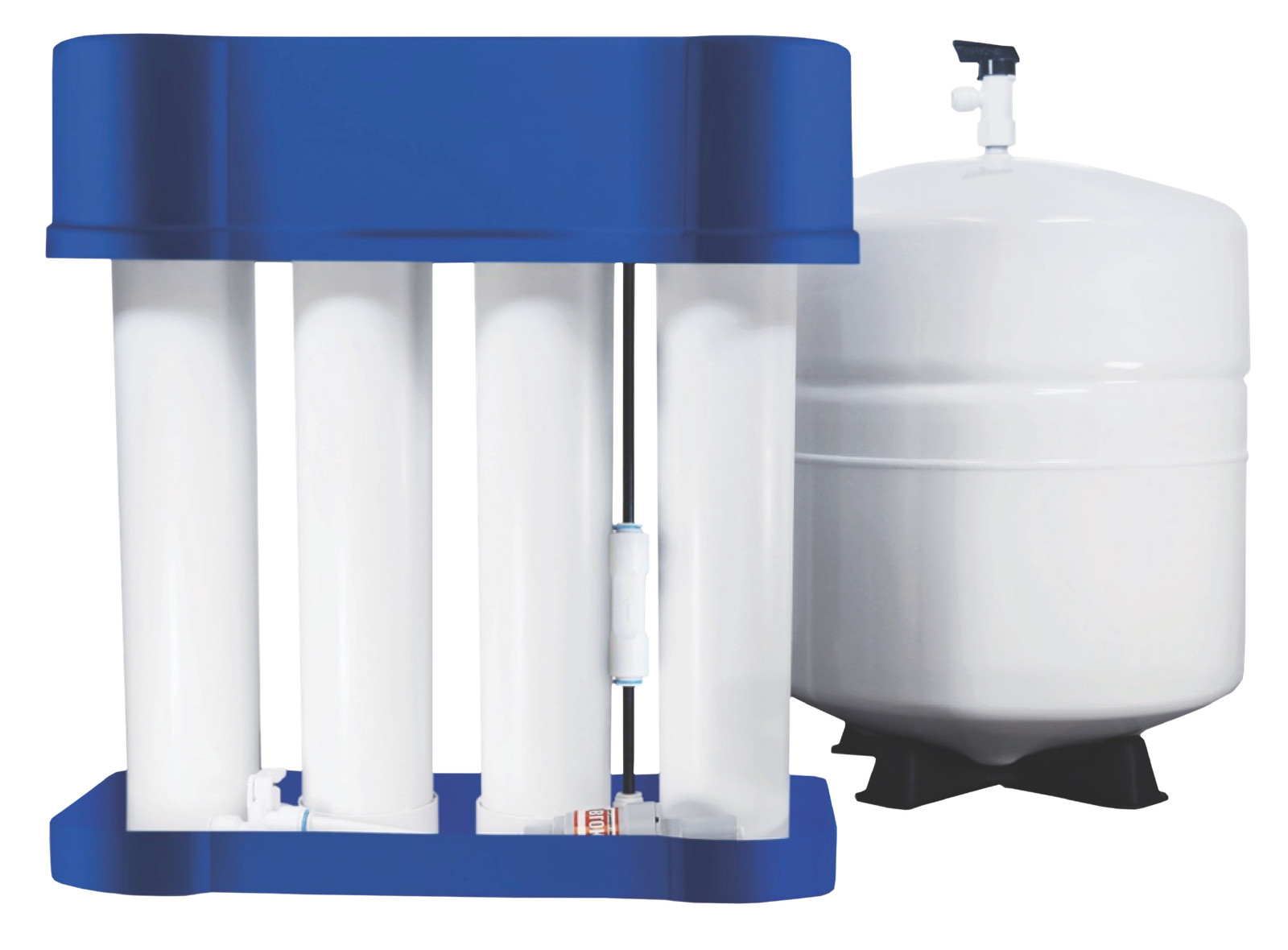 HALO H-RO-PLUS Reverse Osmosis Water Filtration System 50 GPD Alkaline