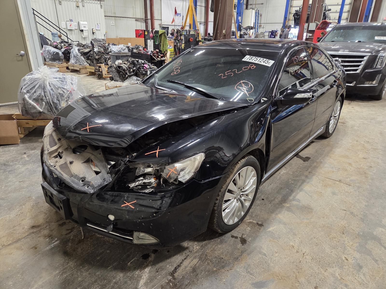Used Front Left Steering Knuckle fits: 2012 Acura Rl Front Left Grade A