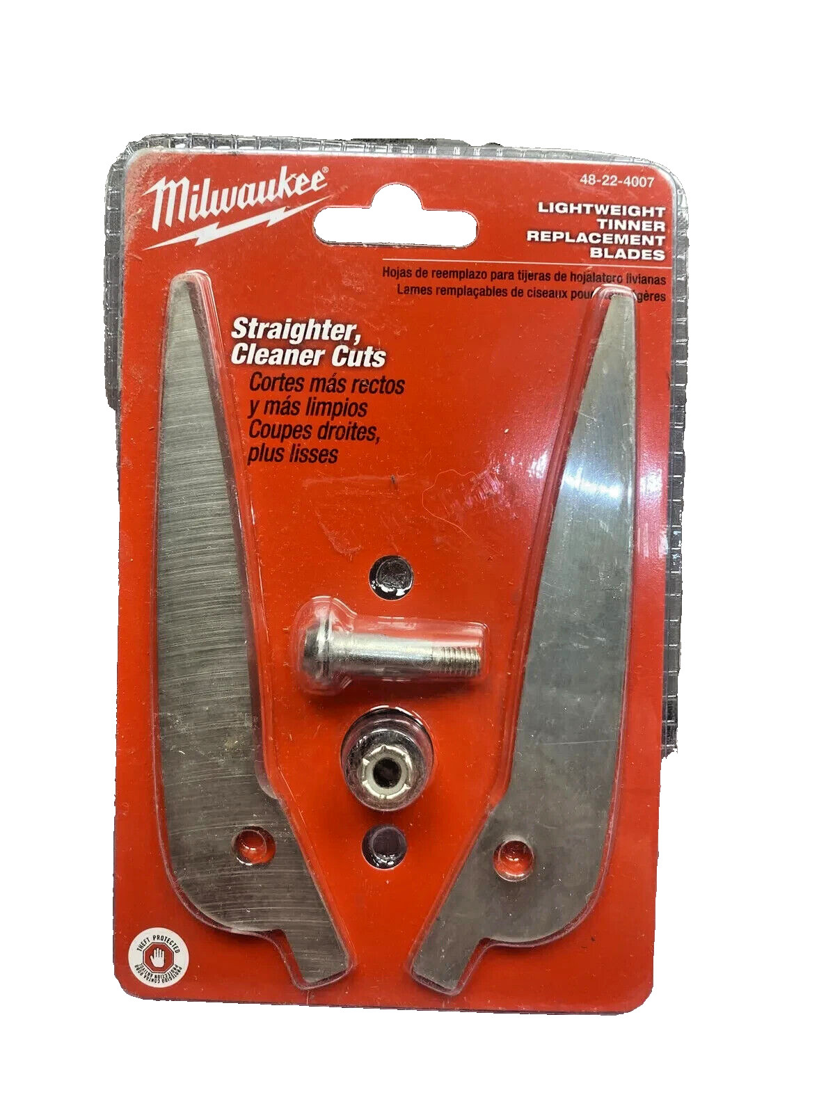 New Milwaukee 48-22-4007 Lightweight Tinner Replaceable Blades