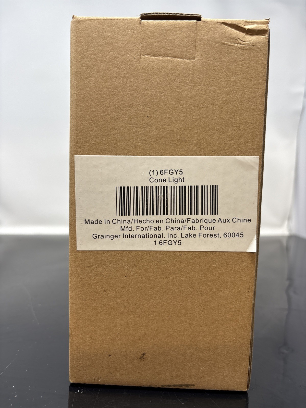 Granger Approved Cone Light 6FGY5 LED 6v Strobe Light Lantern Battery Amber