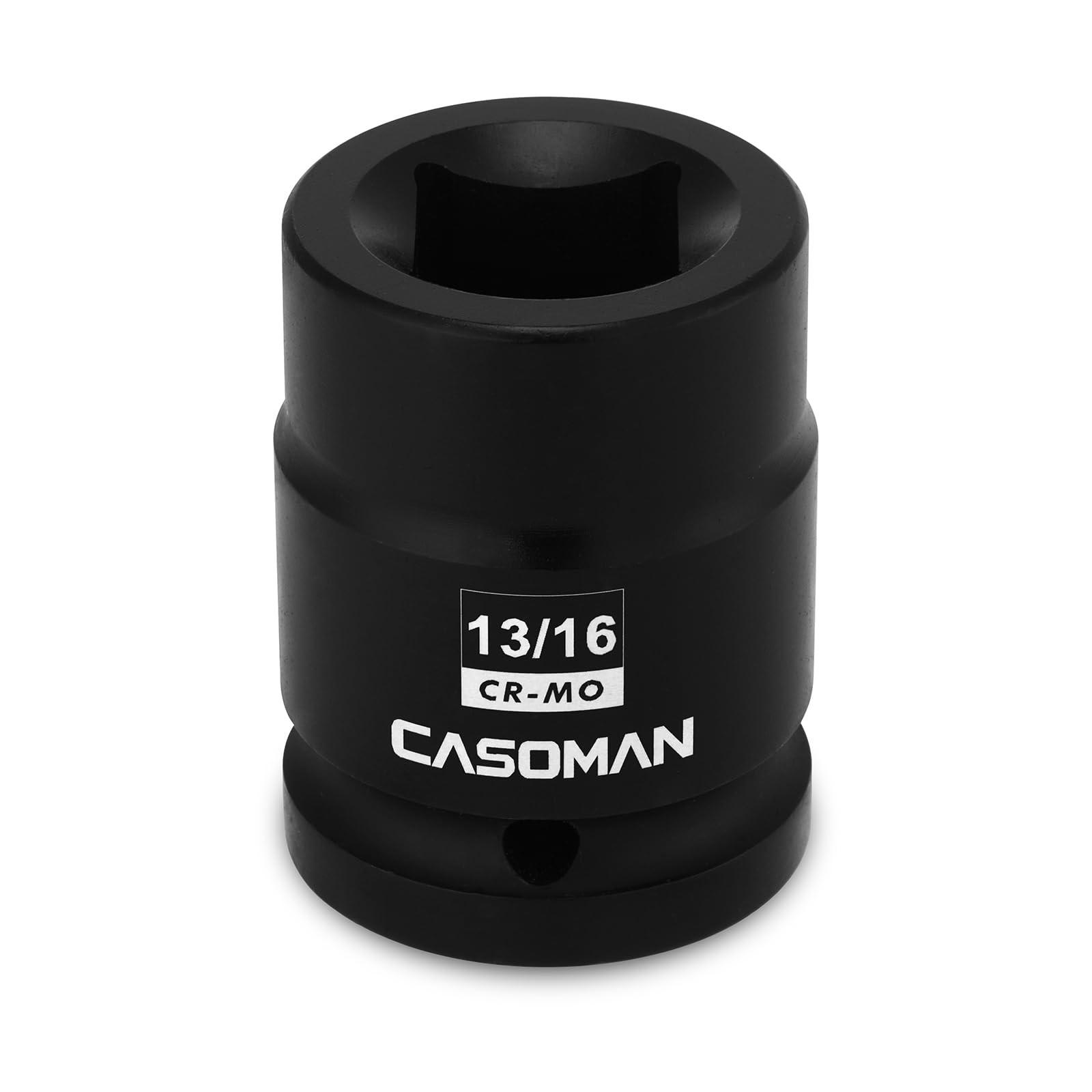 3/4-Inch Drive 13/16-Inch Square Impact Socket, 4-Point, SAE, CR-MO