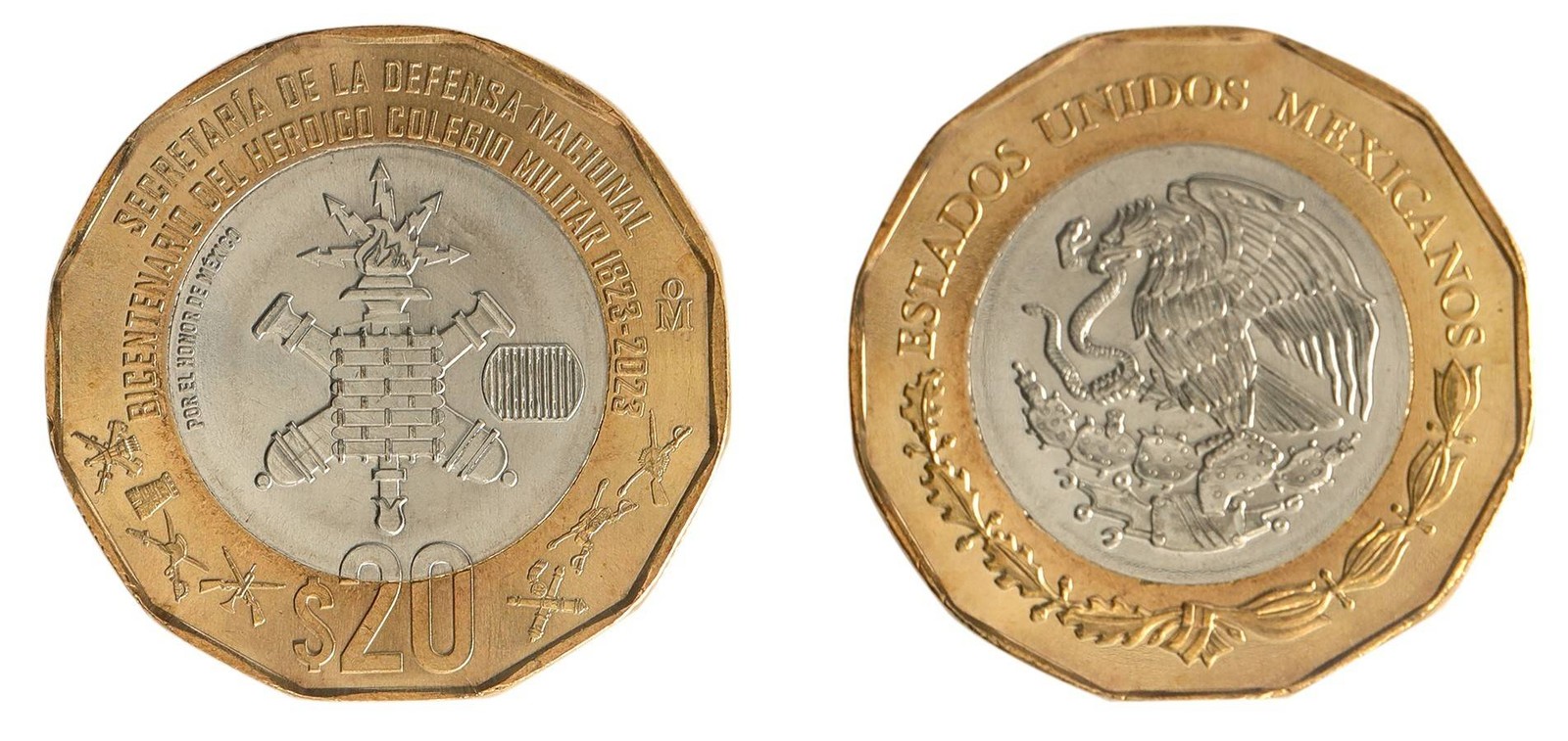 Mexico 20 Pesos, 2023, N #382137, Mint, Commemorative