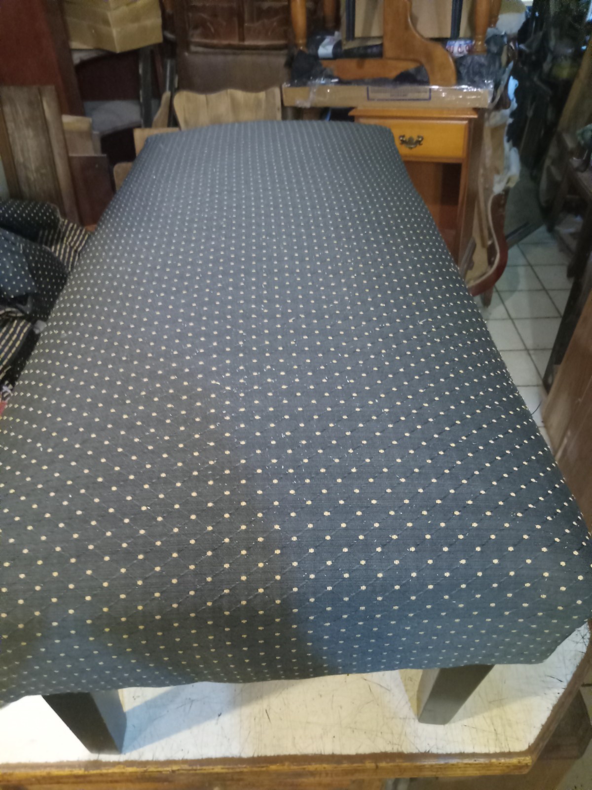 Black End of Bed Bench (BB-21)