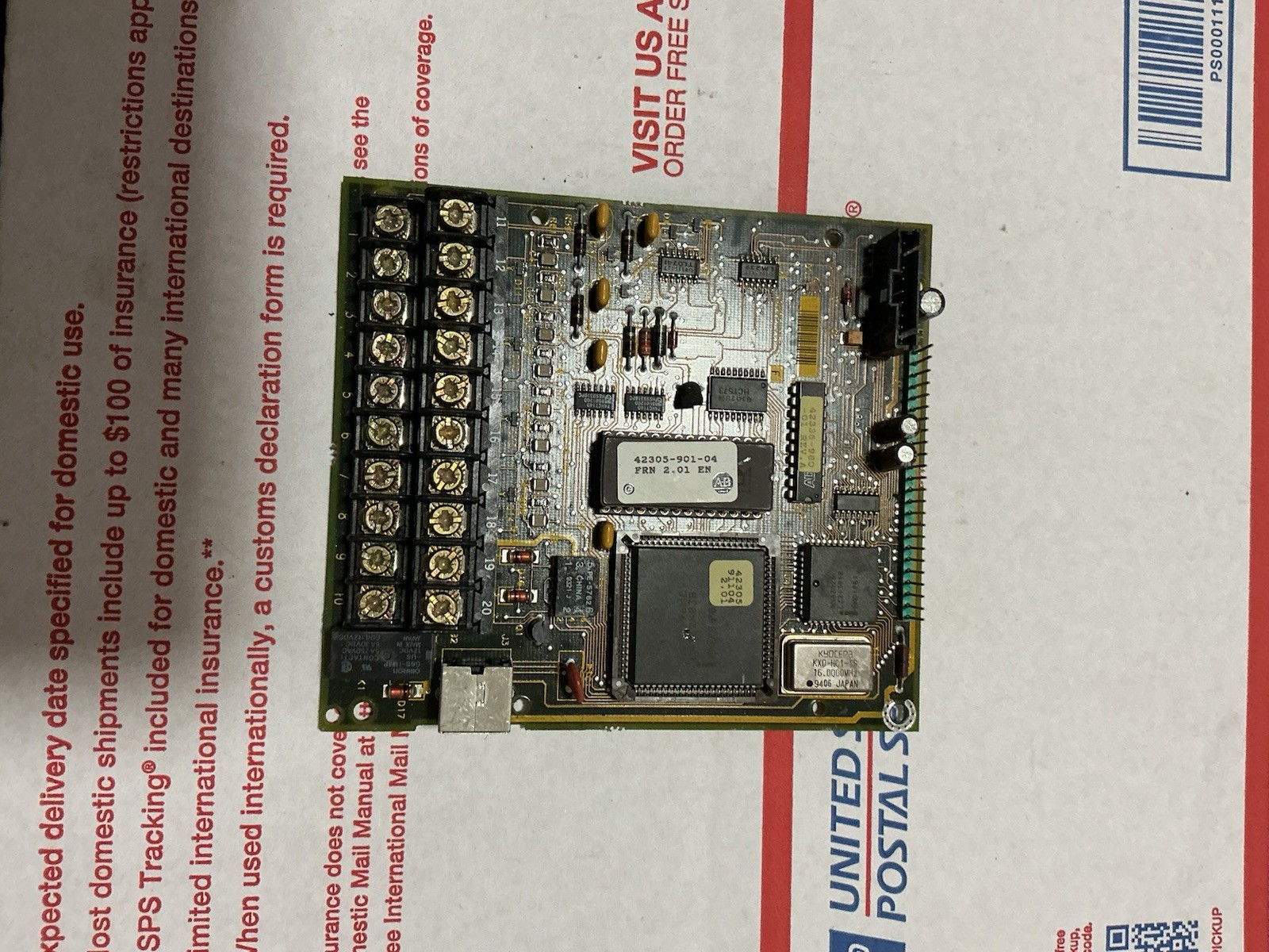 ALLEN BRADLEY 42305-053-51 FRN 2.01 DRIVE CONTROL BOARD E6