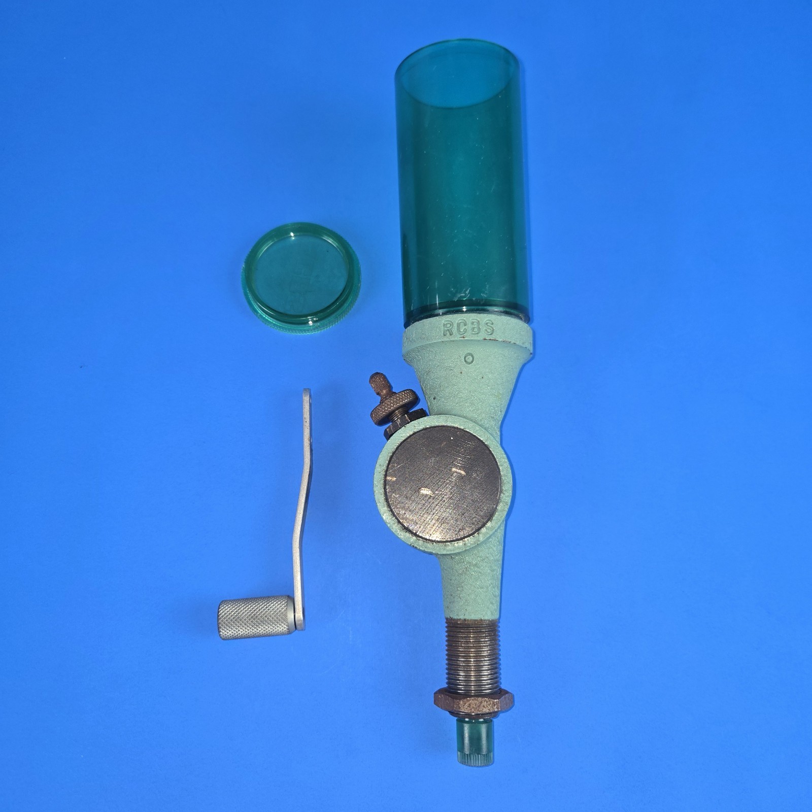 RCBS Uniflow Powder Measure w/ Large cylinder Piggyback Stand
