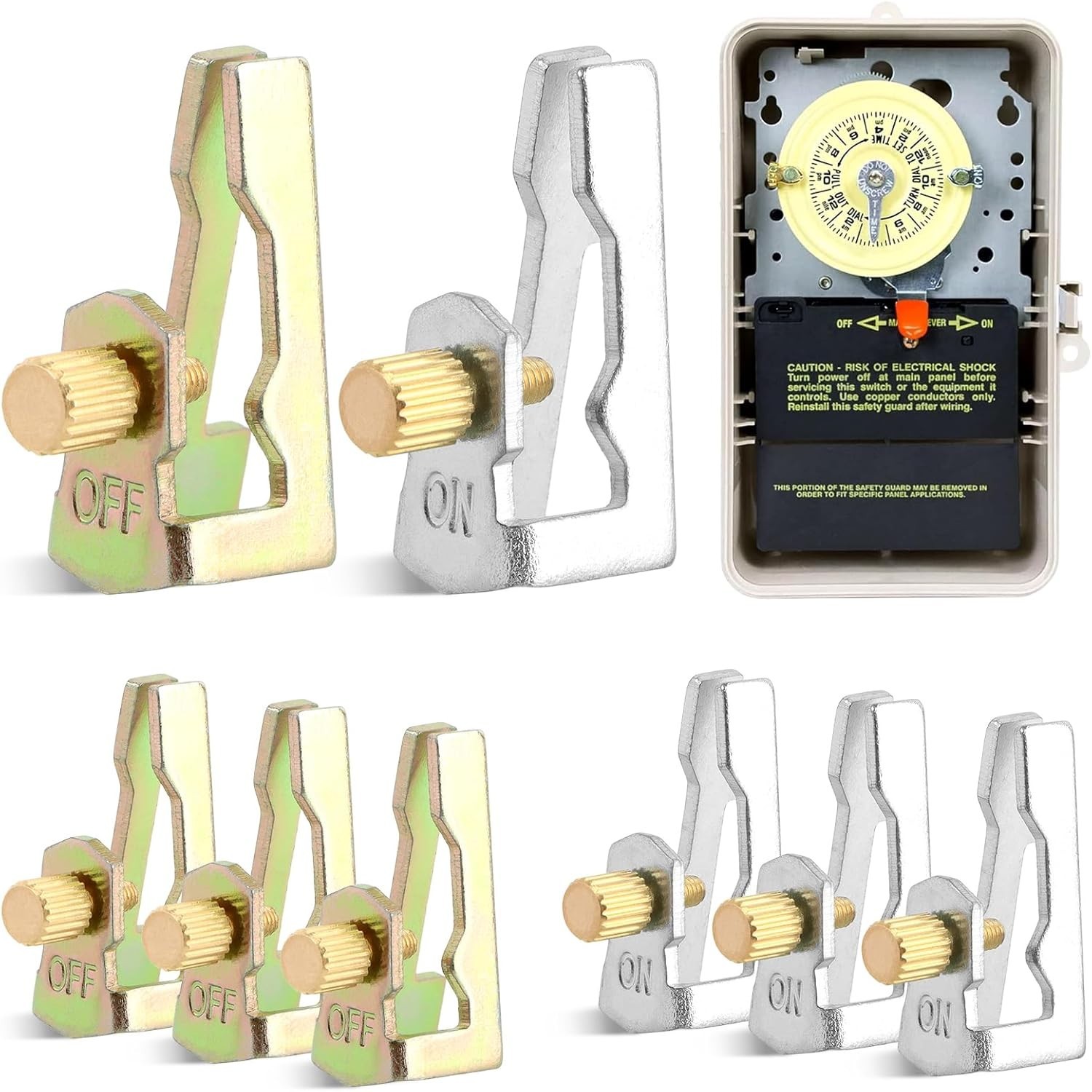 8PCS Time Switch Replacement Trippers Kit Compatible with Intermatic 156T1978...