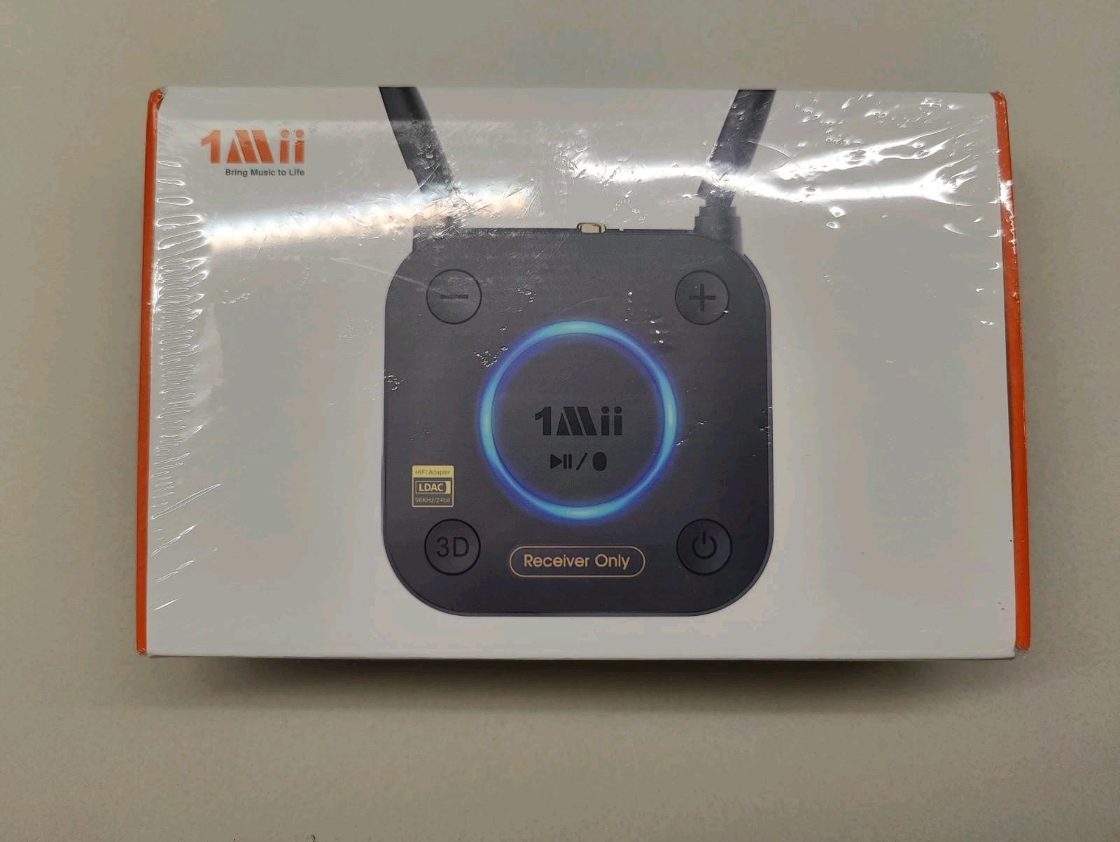 1Mii B06Ultra Bluetooth 5.3 Receiver with LDAC for Hi-Res Wireless Audio