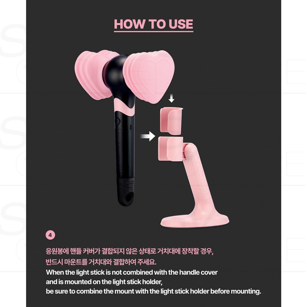 BLACKPINK Official Goods Light Stick Special Edition CUSTOM KIT + Tracking Num