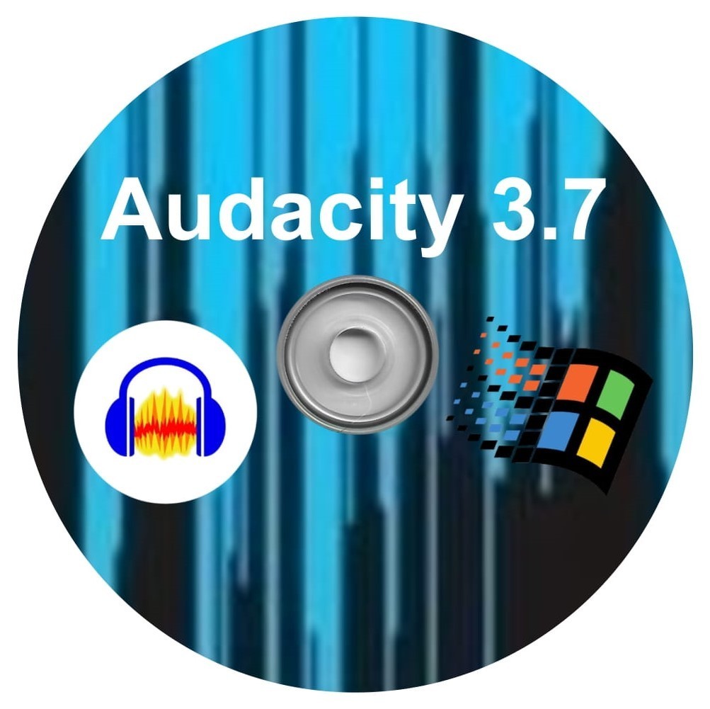 Audacity 3.7 Software Professional Audio Music Editing Recording ~ Windows CD