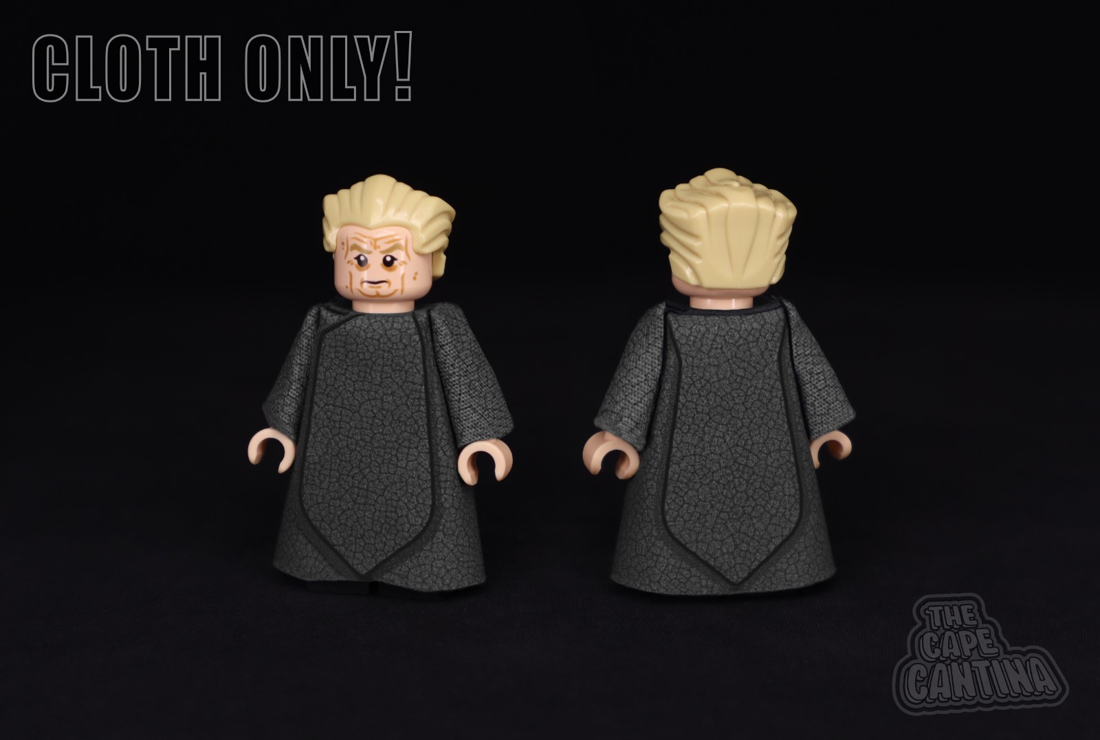 Chancellor Palpatine Trade Federation DELUXE Cloth for LEGO Minifigure.NEW