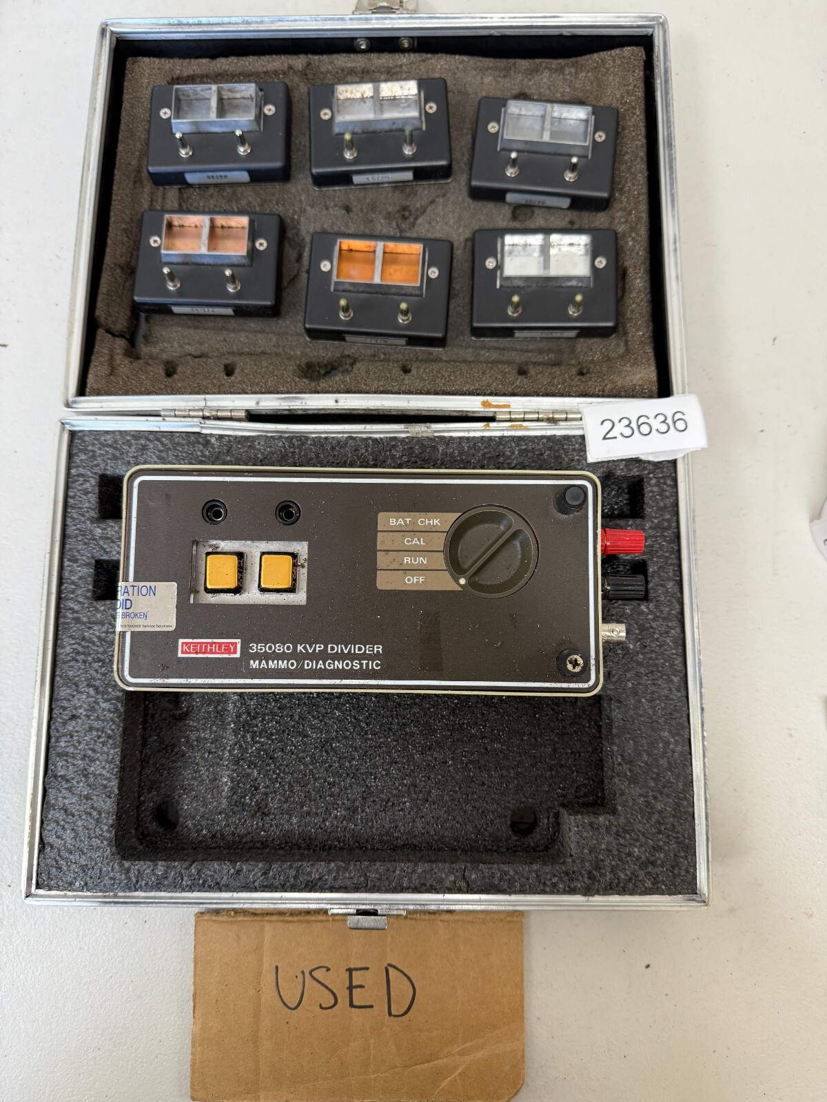 Keithley 35080 X-Ray Radiation Measurement Kit Mammo/Diagnostic