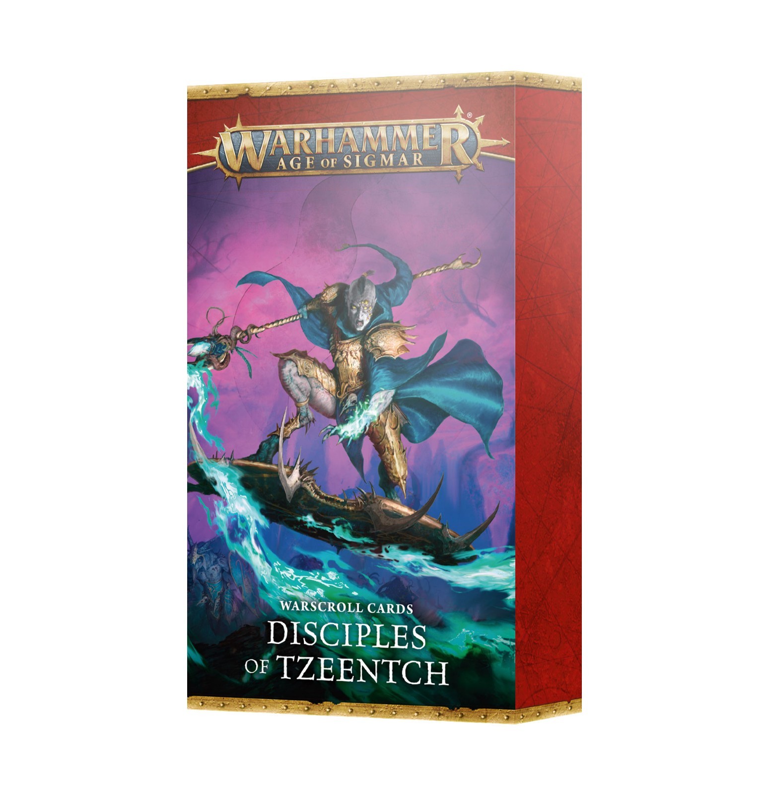 WARHAMMER AGE OF SIGMAR WARSCROLL CARDS DISCIPLES OF TZEENTCH 83-46  (ENG) NEW