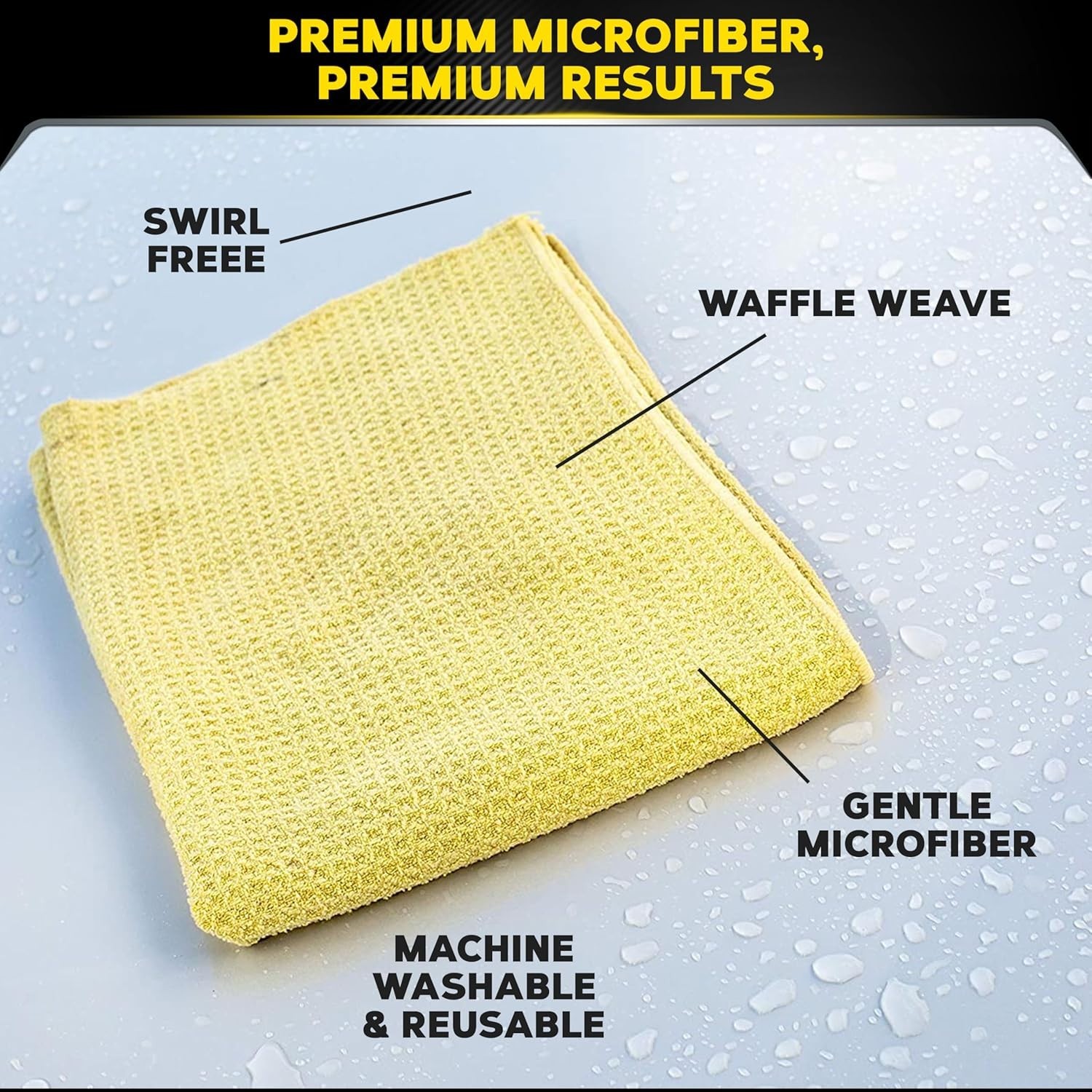 Water Magnet Microfiber Drying Towel – 30" x 22" for Quick Drying