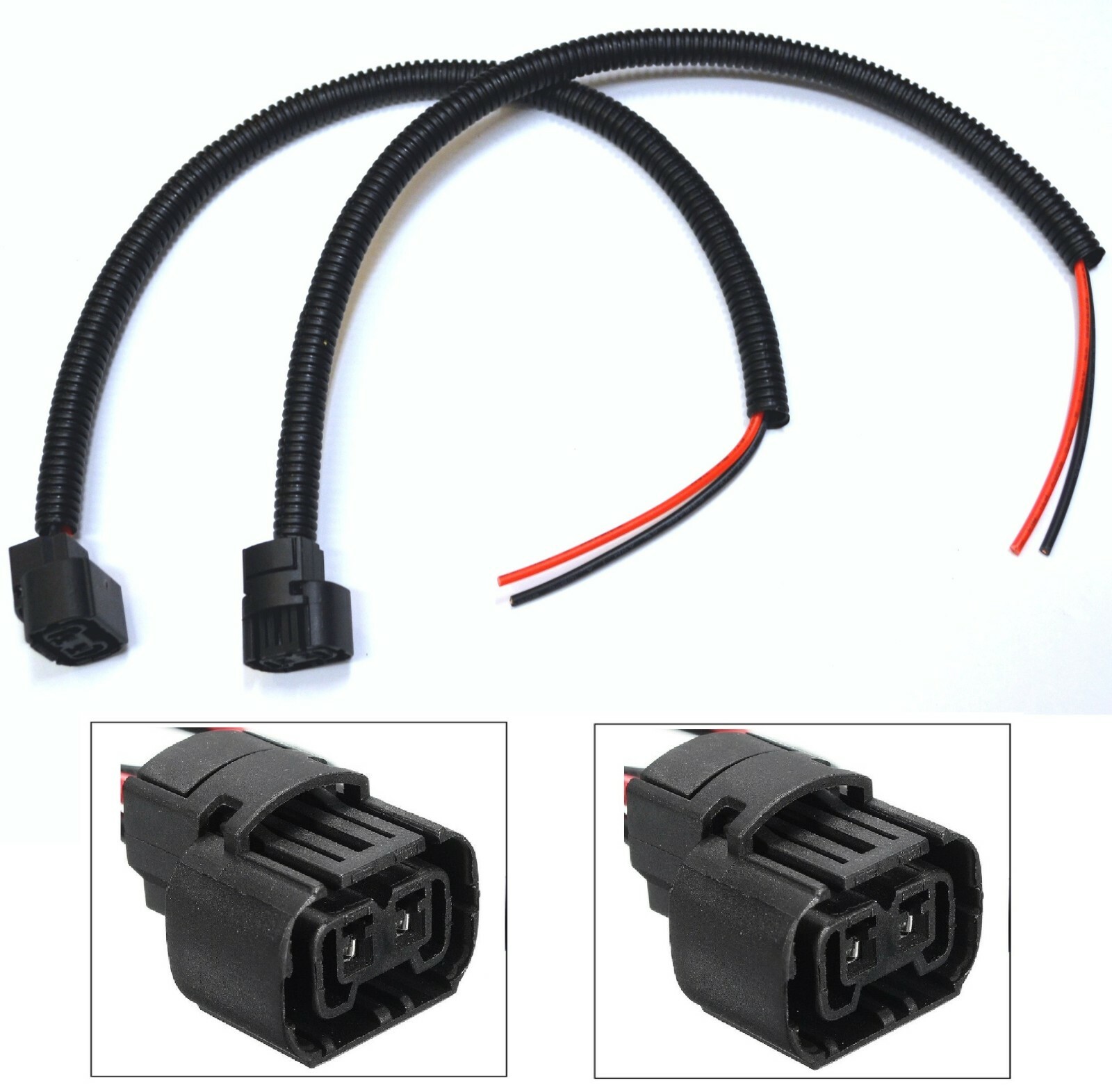 Extension Wire Pigtail Female PS24W 5202 H16 Fog Light Harness Bulb Socket Plug