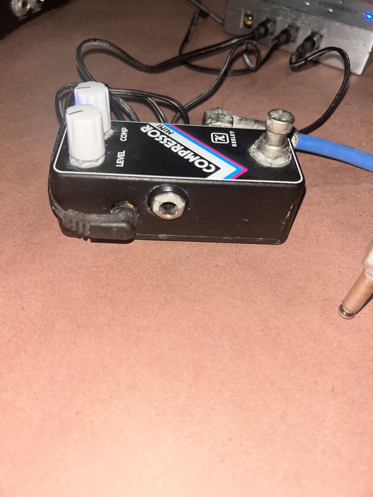 Used Keeley Compressor Mini Guitar Effects Pedal