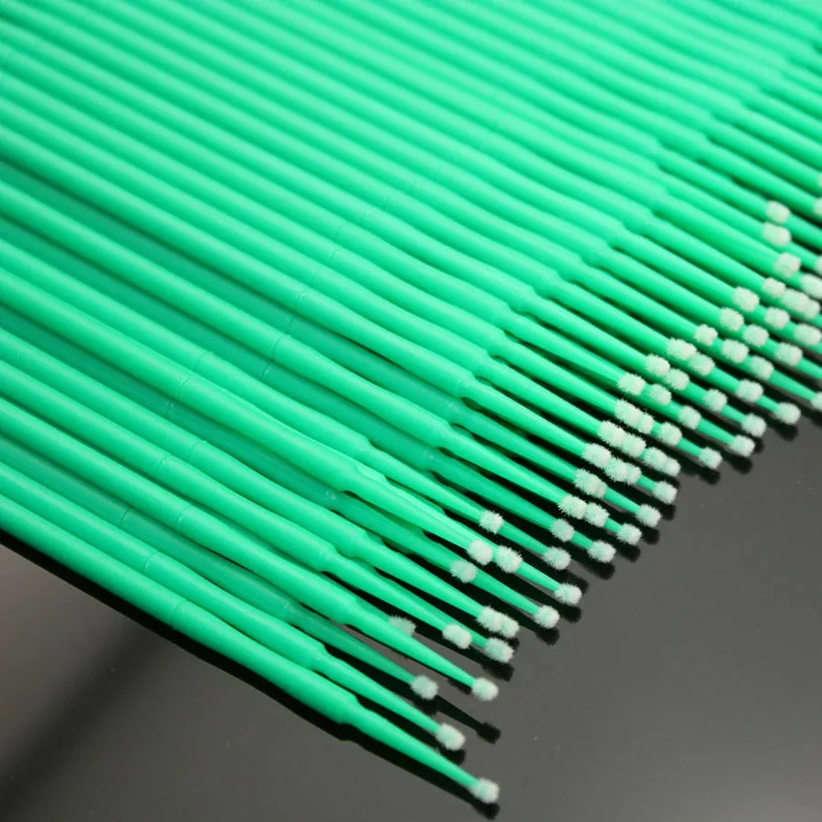100 Pcs Dental Micro Brush Disposable Materials Tooth Applicators Medium Fine