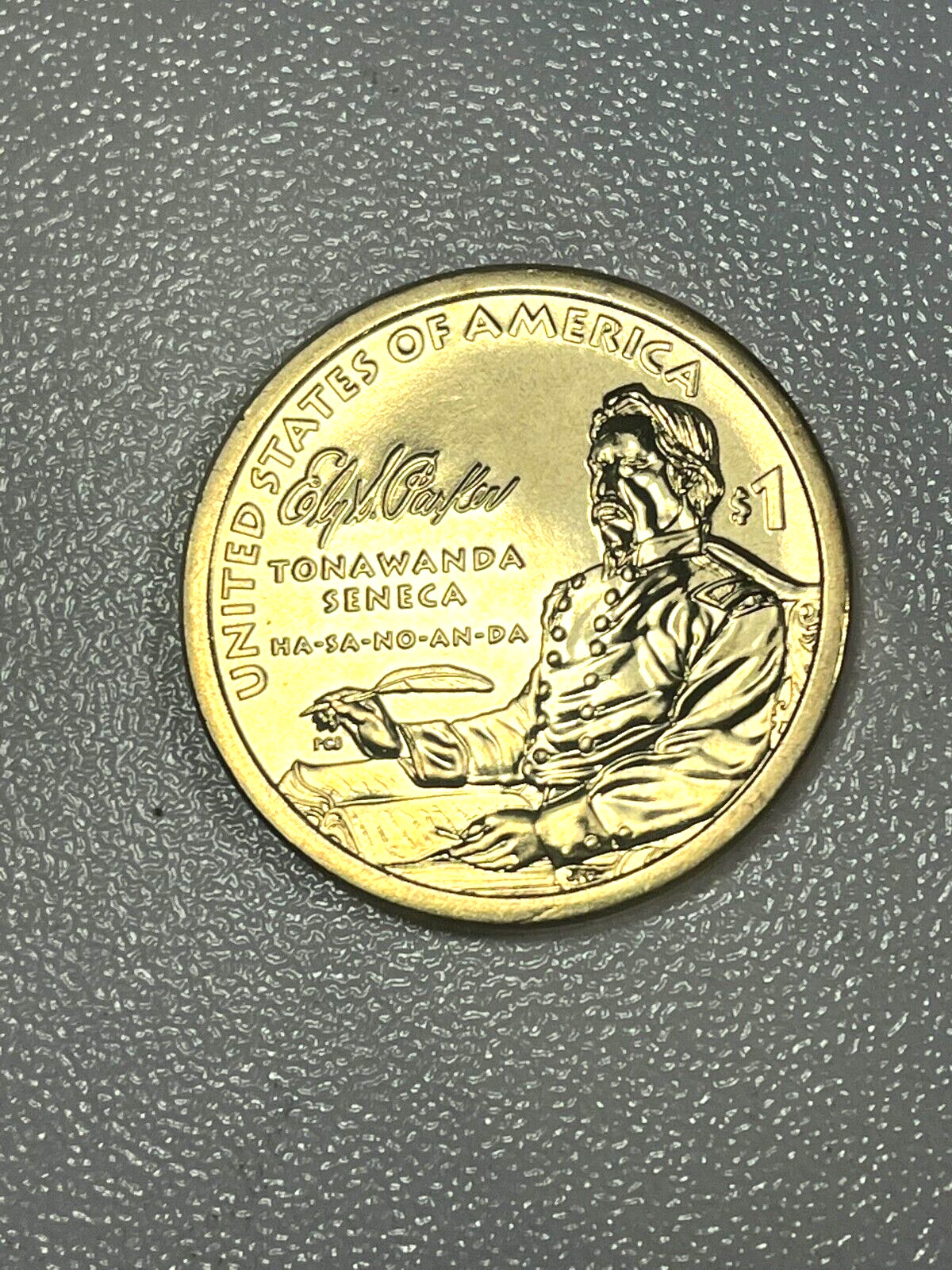 2022-D Sacagawea Native American Ely S. Parker Uncirculated Dollar