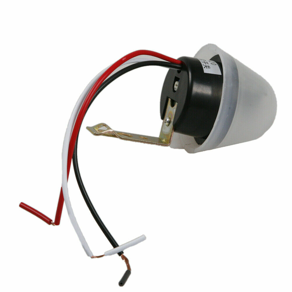 2PC AC/ DC 12V Ajustable Auto On Off Light Switch DC AC Photo Control Sensor US