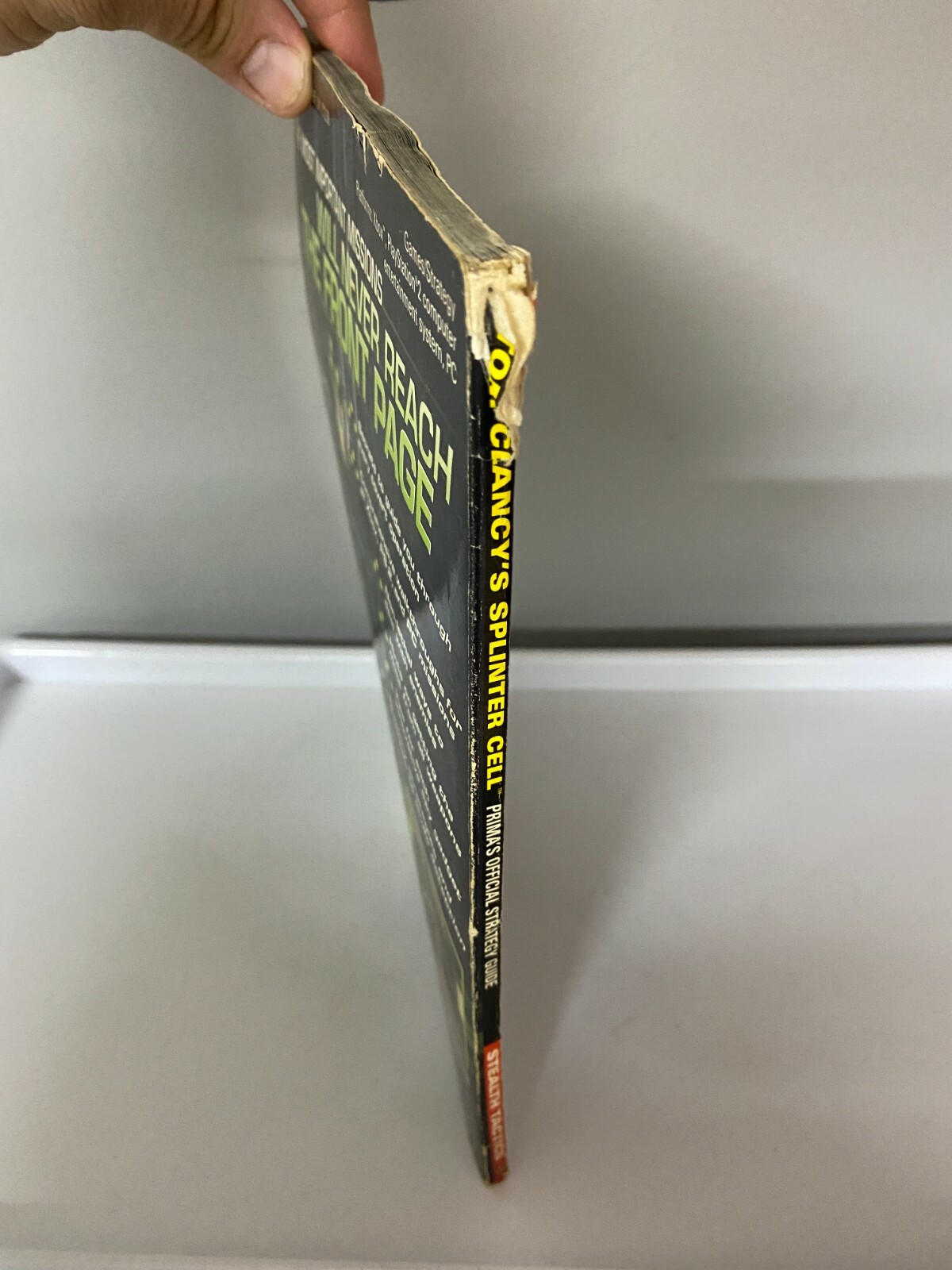 Splinter Cell Prima's Official Strategy Guide Book - FREE SHIPPING!