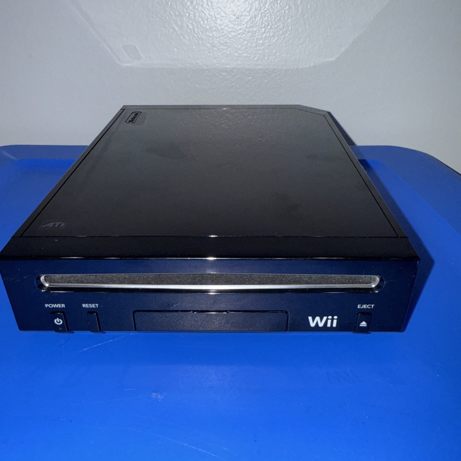 Nintendo Wii RVL-101 Black *Console Only*  2006 Works Well *NO GC Capabilities*