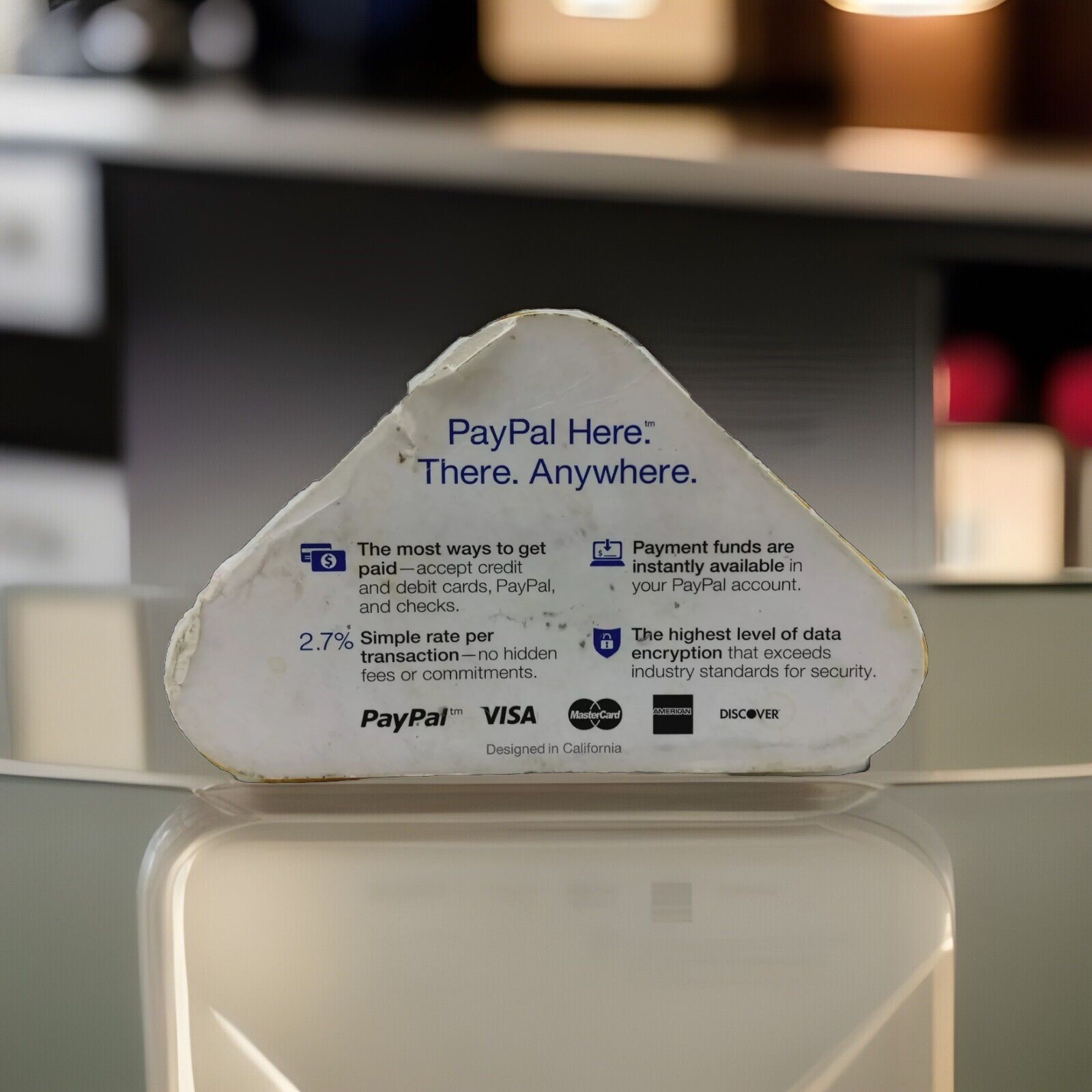 NOS PayPal Mobile Card Reader Compatible Windows iOS Android NEW Collectible