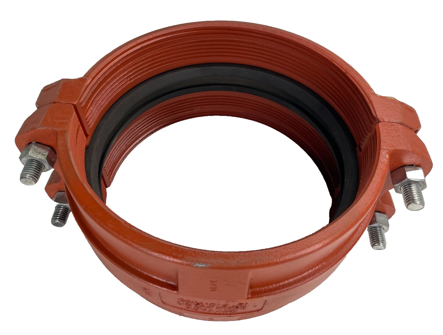 Gruvlok 12" Style 7305 HDPE Plain End Pipe Coupling Complete w/ Bolts & Gasket