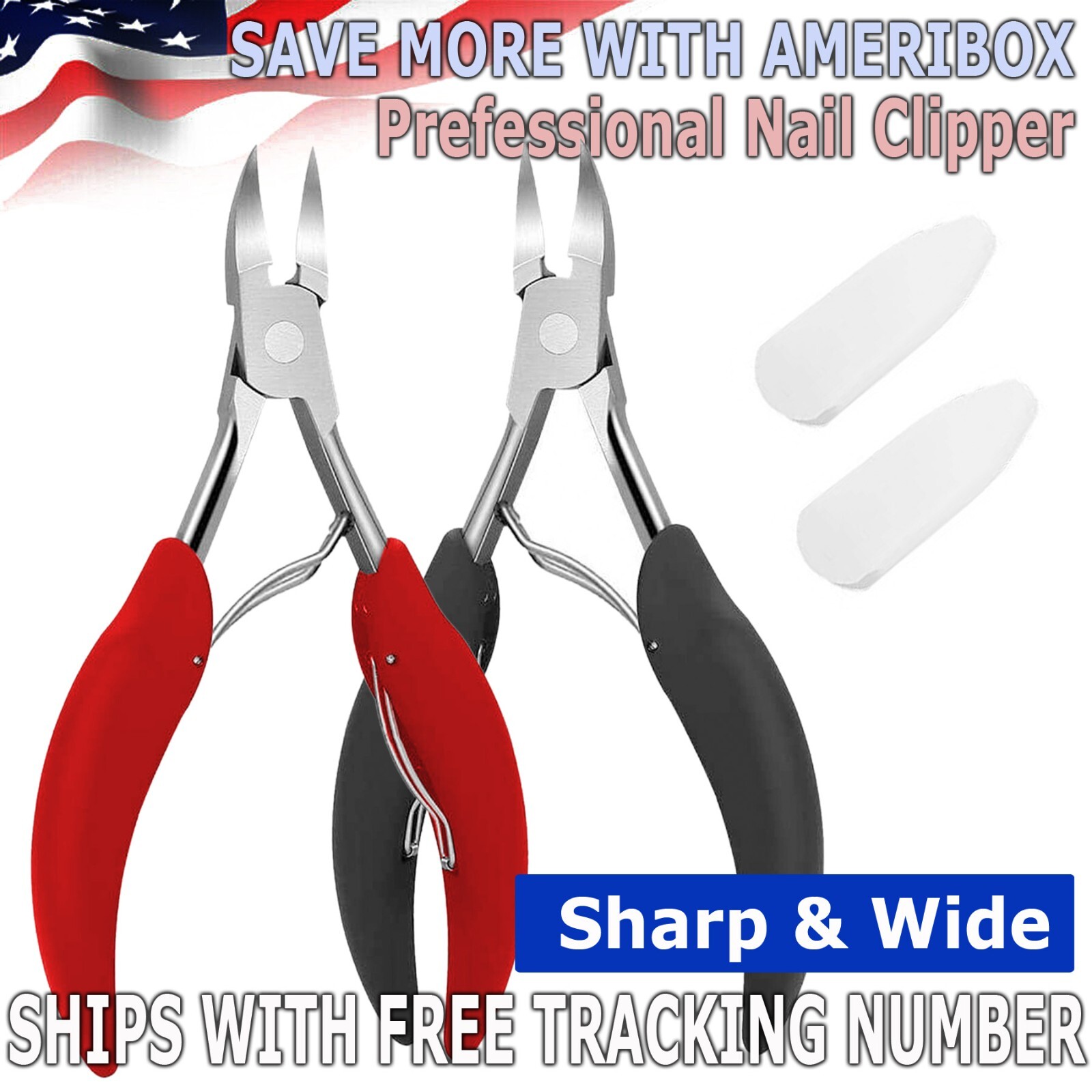 Toenail Clippers for Thick Ingrown Toe Nails Heavy Duty Precision Nail Scissor