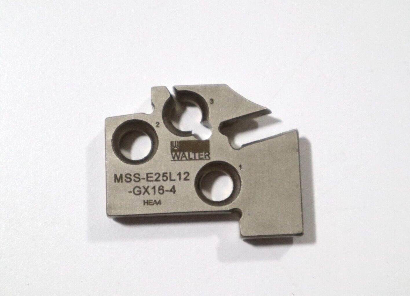 WALTER, MSS-E25L12-GX16-4, GROOVING MODULE - RADIAL GROOVING   D586
