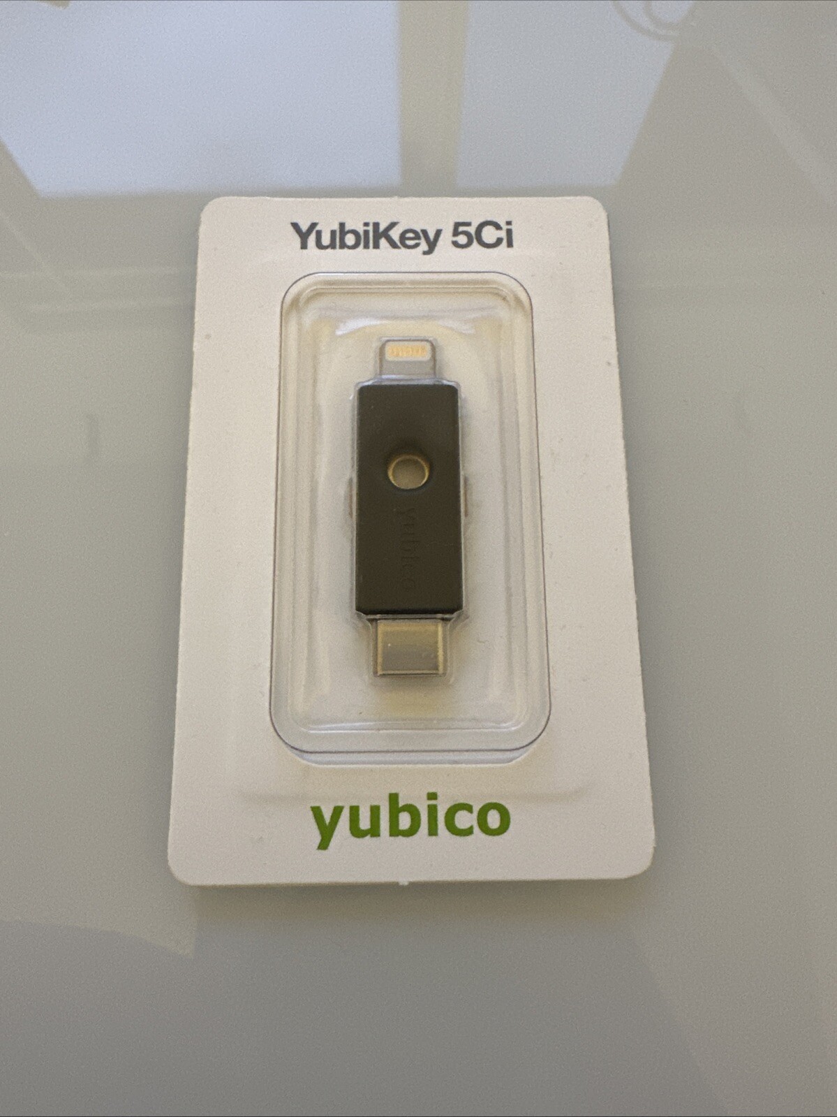 Sealed Yubico YubiKey 5Ci Two Factor Authentication Certified USB Password Key