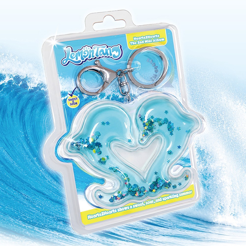 HEARTS2HEARTS [LEMON TANG] 2nd Mini Album KEYRING Ver/NFC CD+2 Photo Card+GIFT