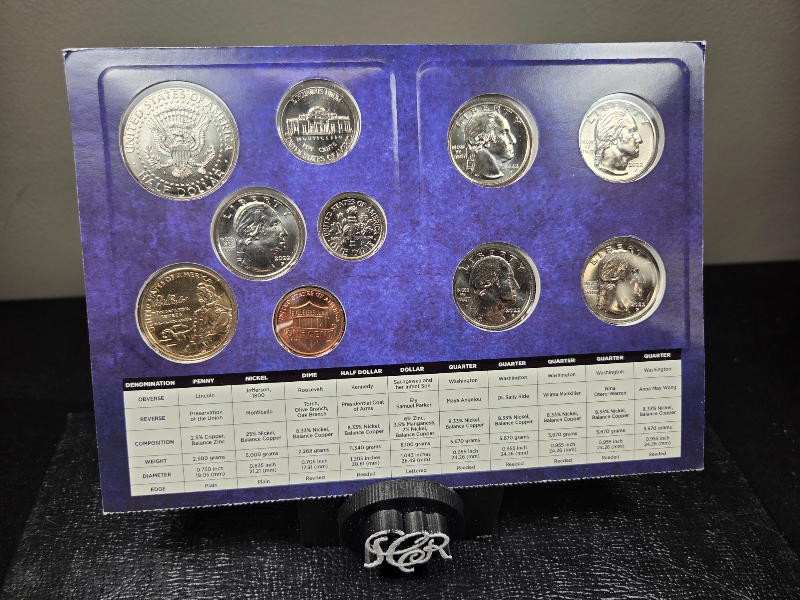 2022 P & D US Mint Uncirculated Set 20-Coins OGP/COA