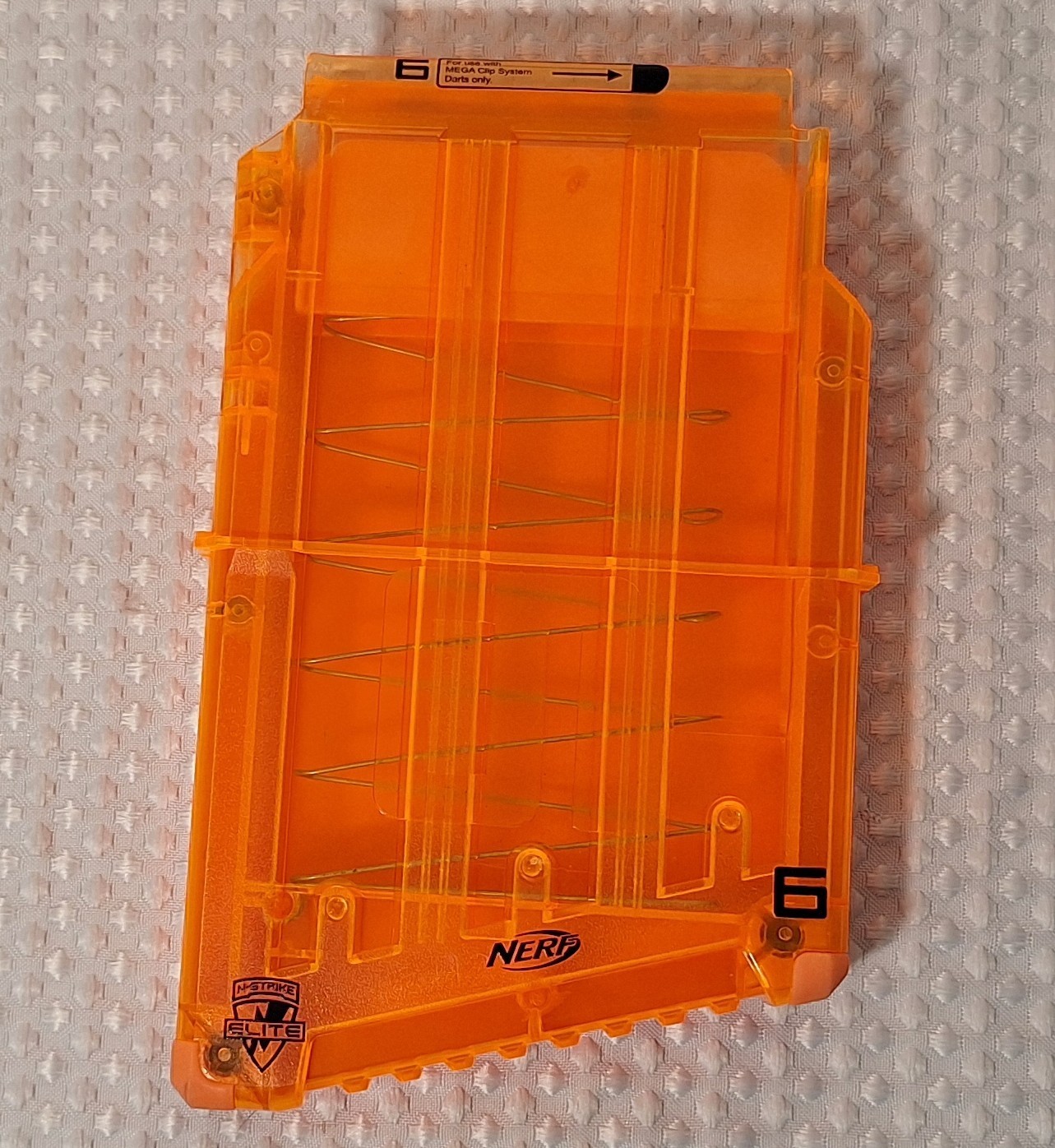 Nerf N-Strike Elite Mega Centurion 6 Round Clip Magazine Cartridge Replacement