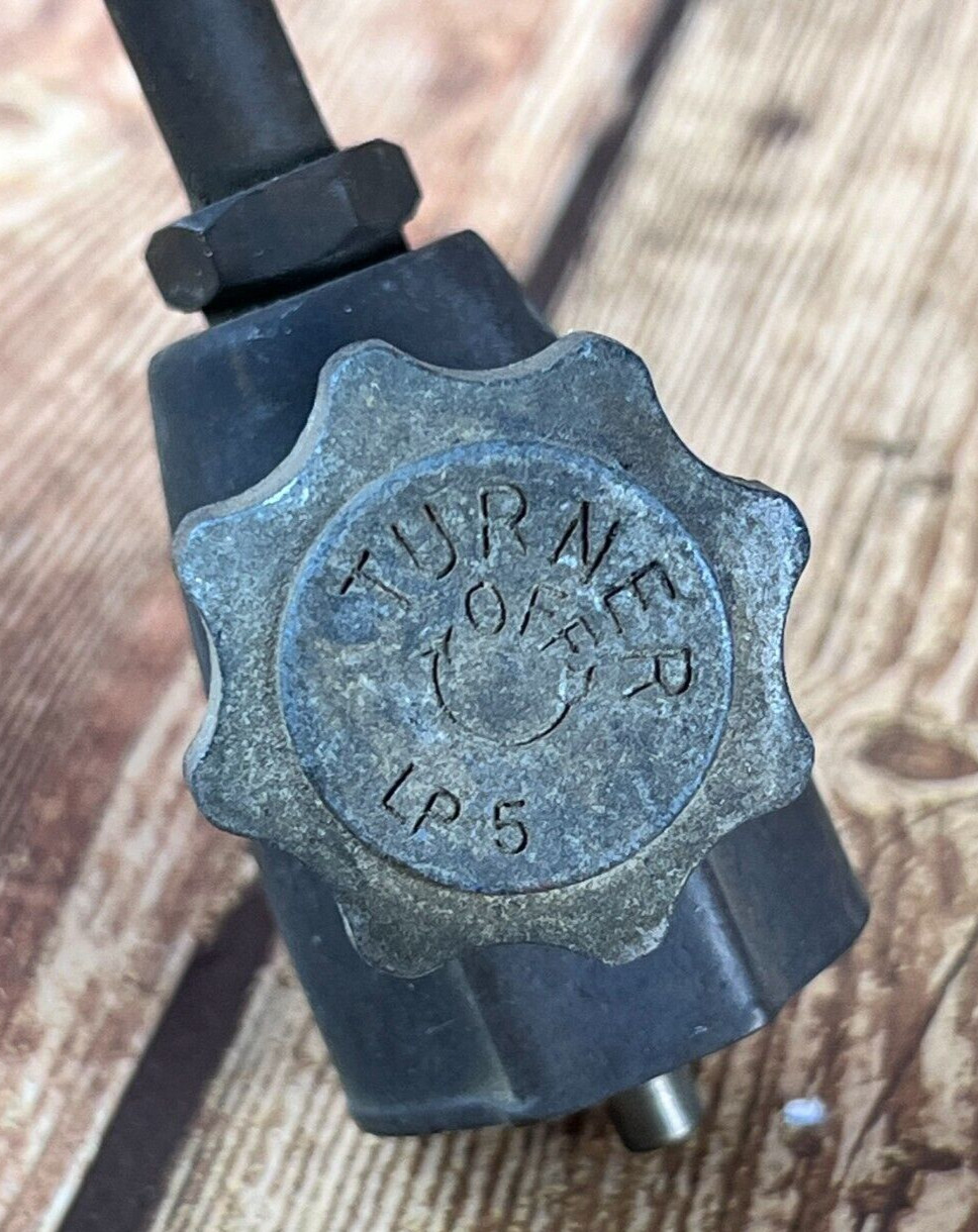 Vintage Turner LP-5 Adjustable Brass Torch Nozzle, Soldering, Welding