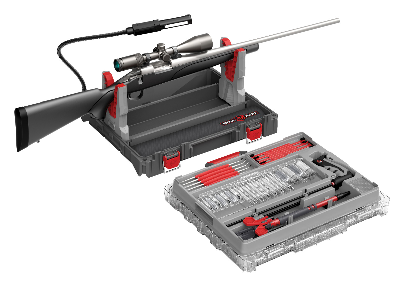 Real Avid Bore-Max Master Cleaning Kit & Mobile Workstation - Universal Gun Kit