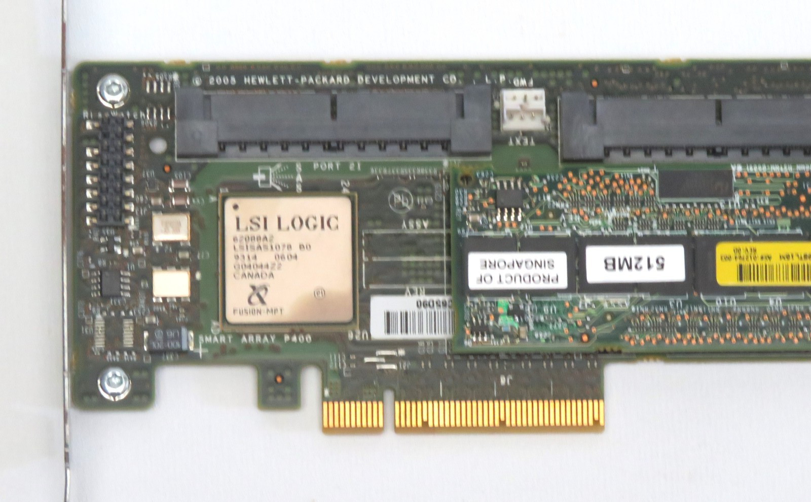 HP Storage Controller LSI Logic Smart Array 512 MB SDRAM Board
