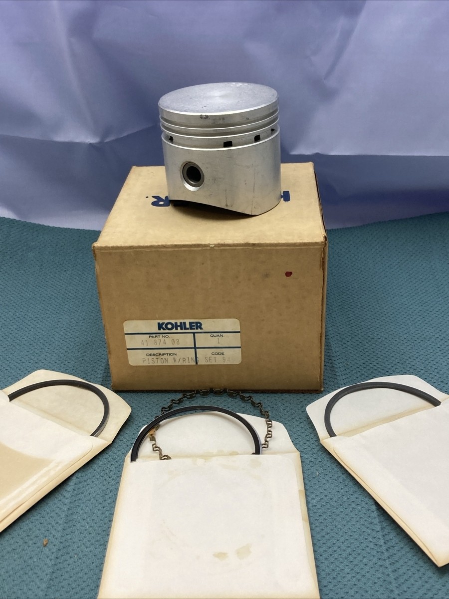 NEW GENUINE KOHLER 41 874 08 KIT; PISTON W/RING SET .020