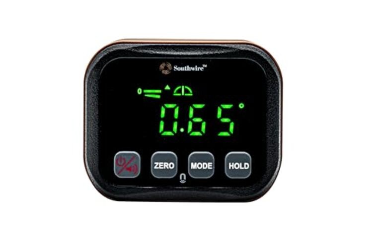 66983640 Digital Angle Gauge, Measures 0-90 and 0-180 Degree Ranges, Angle