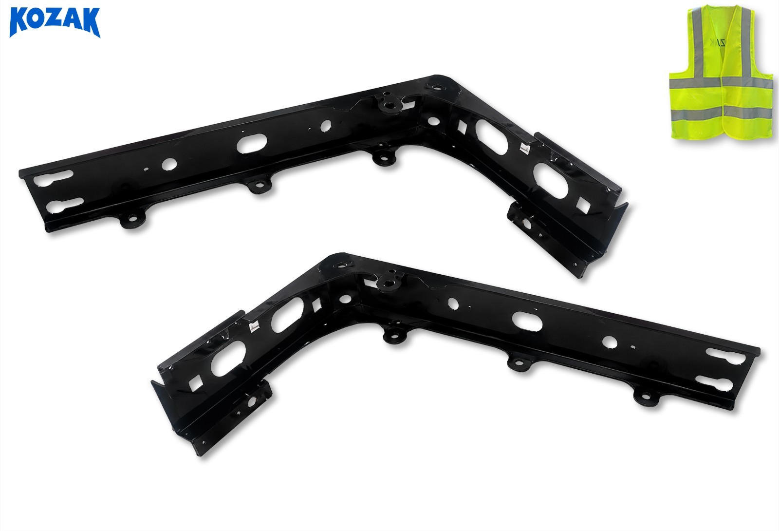 Lower Cab Fairing Support Brackets Set 3L 3R Compatible with Volvo VNL 2025 2026