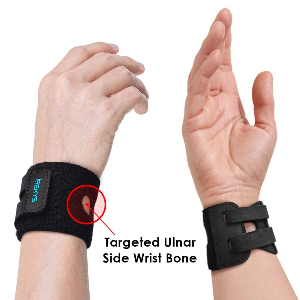 Closed-Loop Neoprene Wrist Wrap – Lightweight, Breathable Compression Support...