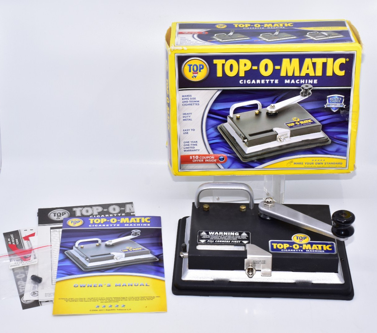 T.O.P. Top-O-Matic Cigarette Rolling Machine