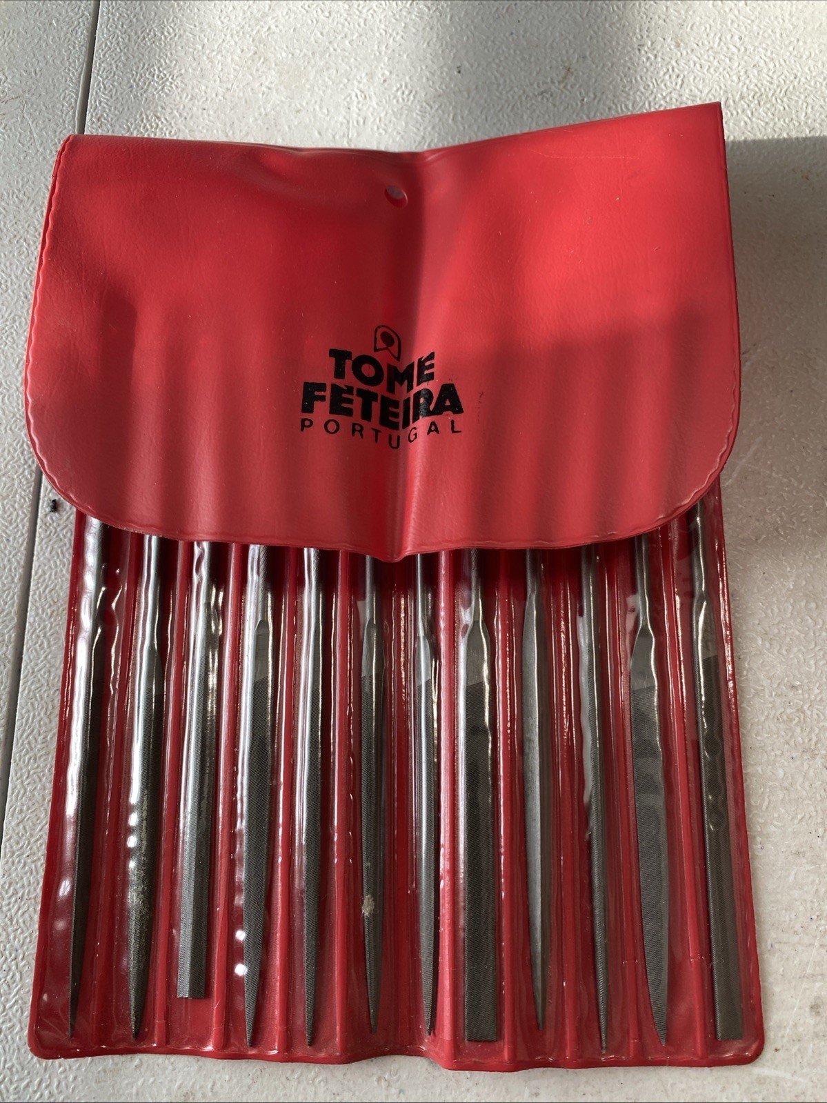 New Tome Feteira Portugal Full Set of 12 Needle Files