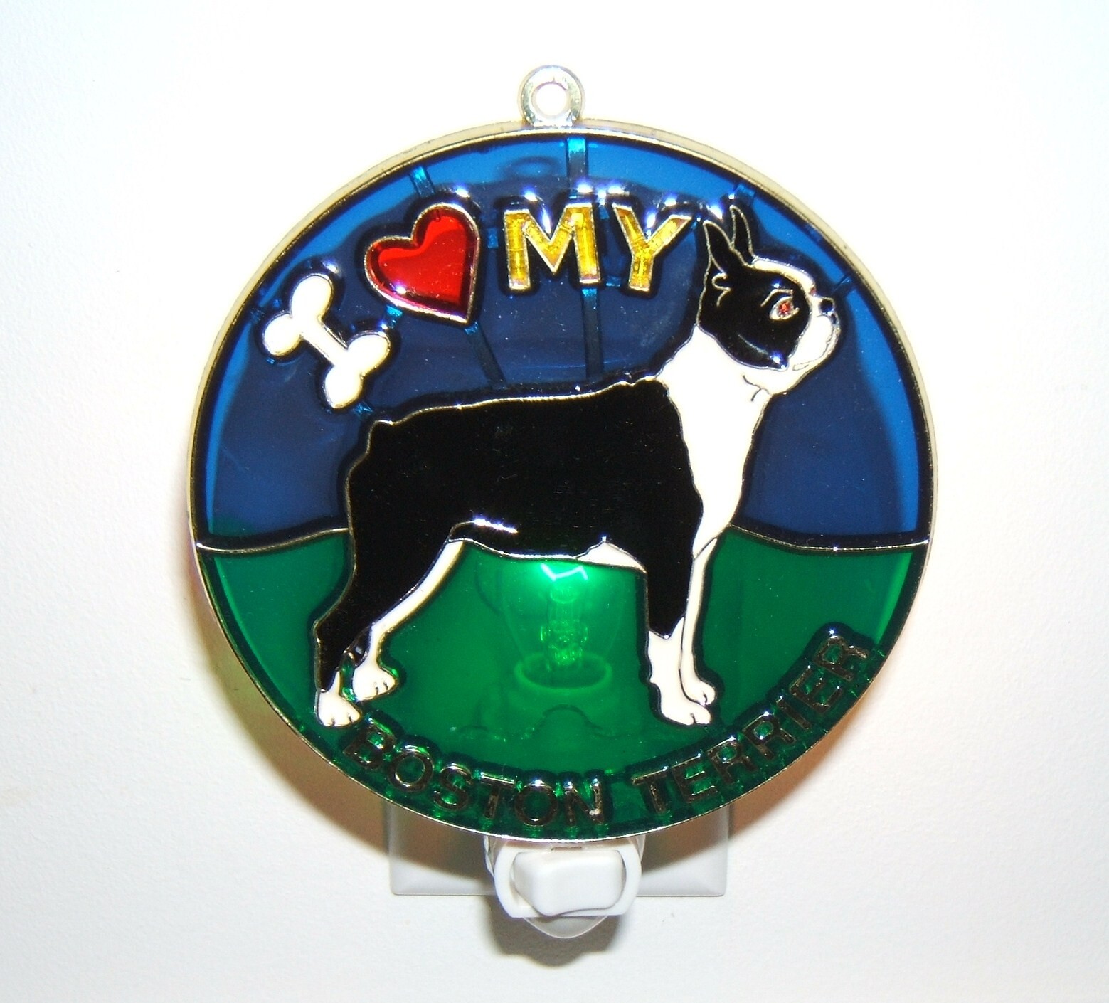 New Boston Terrier Dog Night Light  Home Decor Free Ship
