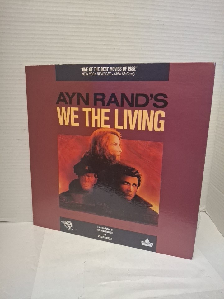 Ayn Rand's WE THE LIVING (1942, LASERDISC)Foreign Film,gr