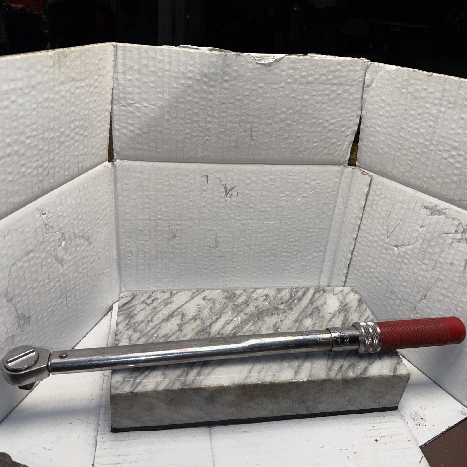 MAC T150FR 1/2 INCH TORQUE WRENCH Rare Red Handle USA 🇺🇸