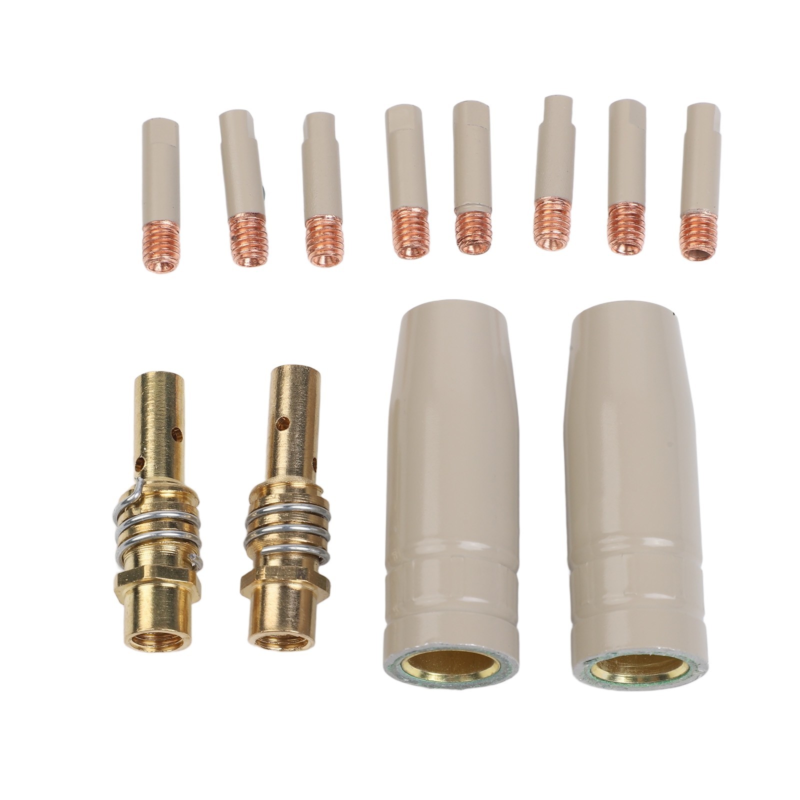 Efficient Slag Removal 12PCS Coating Protection Nozzle Set for 15AK Welders